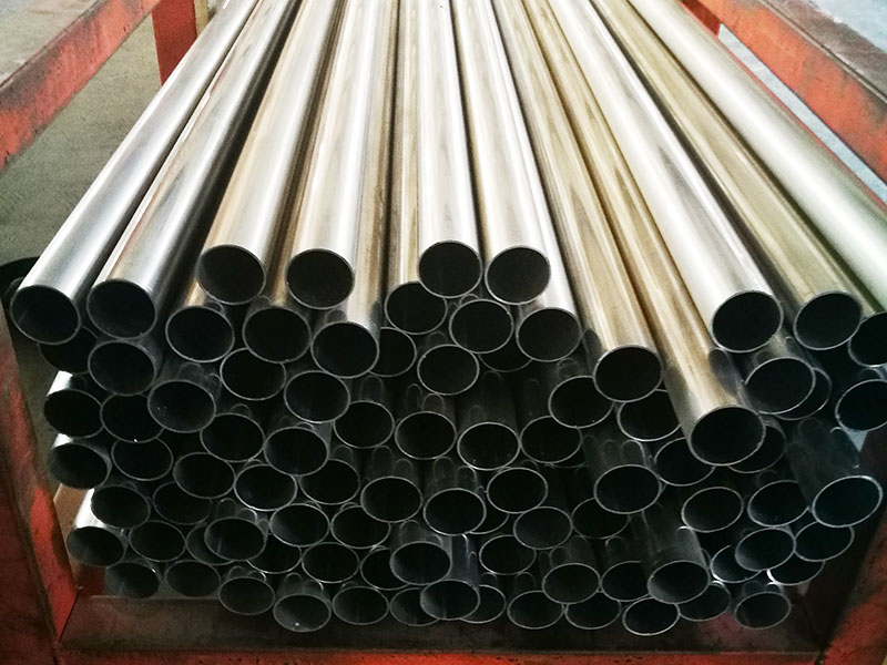 High-frequency welded aluminum tube