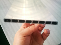 Parallel flow microchannel aluminum flat tube